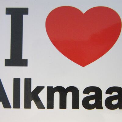 Kühlschrankmagnet Ich liebe Alkmaar