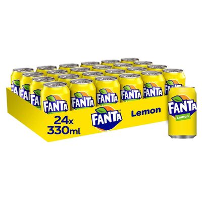 Fanta Lemon 330ml UK Drink