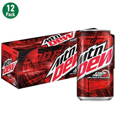 MTN Dew Code Red USA Drink