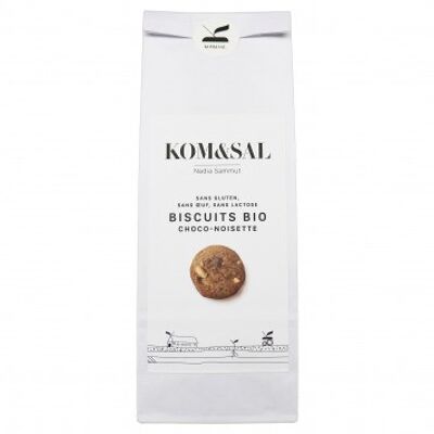 Chocolate hazelnut chickpea flour biscuits 120g