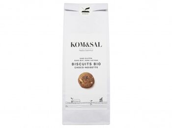 Biscuits chocolat noisette farine pois chiche 120g