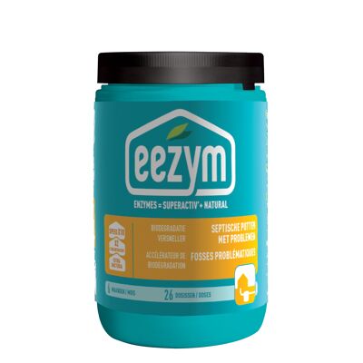 Eezym - Accélérateur de biodégradation fosses problématiques (26 doses)