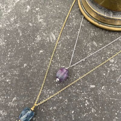 Necklace N°3 - Hecate - Fluorite