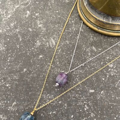 Necklace N°3 - Hecate - Fluorite