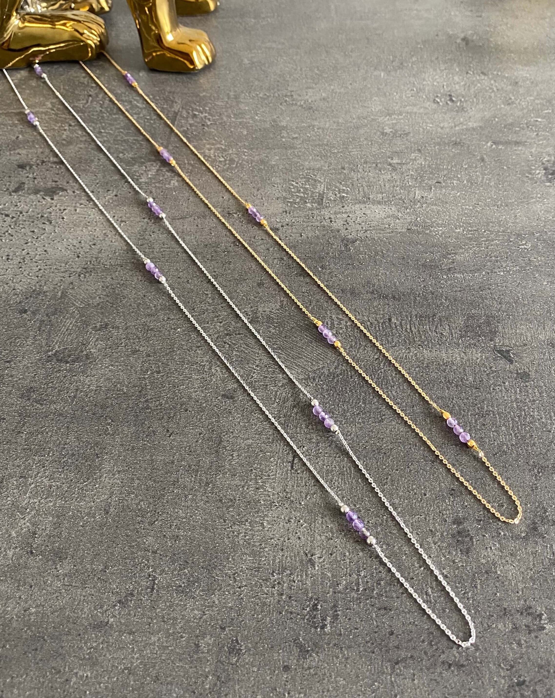 Halskette N°3 - Athena - Amethyst