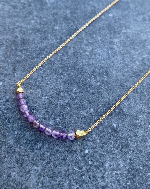 Collier N°2 - Athéna - Améthyste