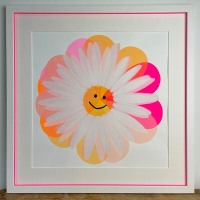 Flower Power | Test Sheet | FRAMED