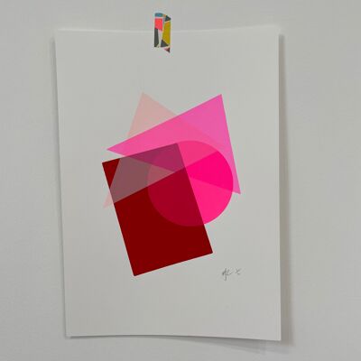 A4 Abstract | Pink 1/1 (H)