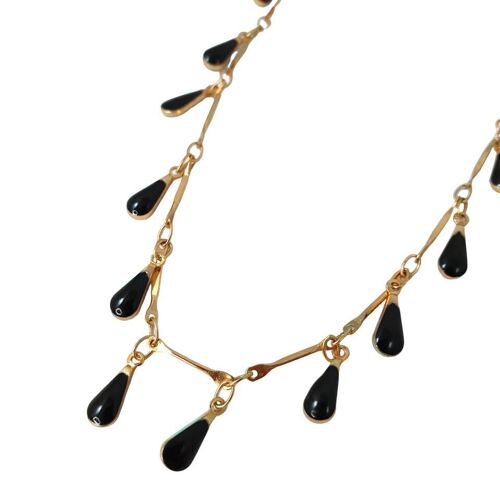 Collier Gloria Noir