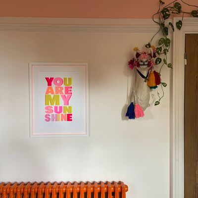 YOU ARE MY SUNSHINE | Screen Print | A2