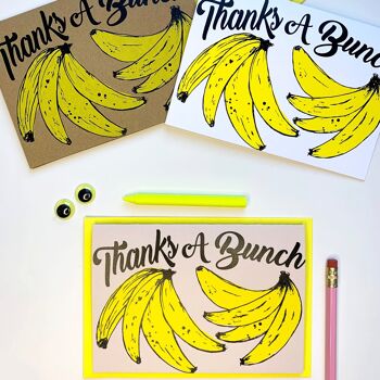 Merci beaucoup | Carte Banane | Blanc 2