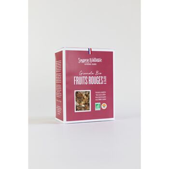 Granola Fruits Rouges en carton de 10 boites de 350 g 1