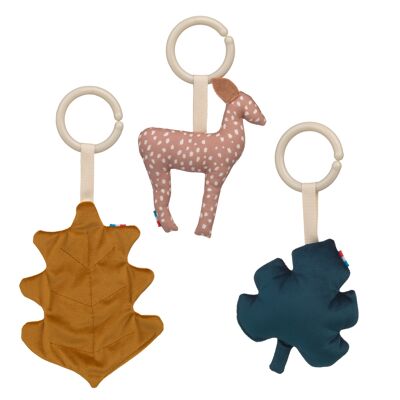 3 Fawn hanging toys