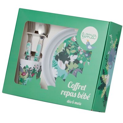 coffret vaisselle camping d'été