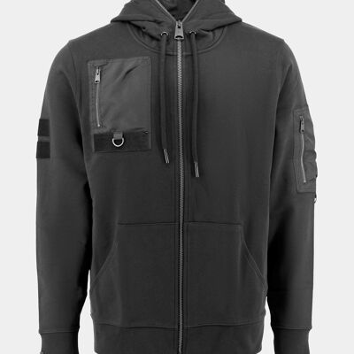 Black Legacy Full Zip Hood