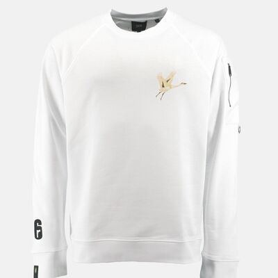 6 Siege Azami White Sweatshirt