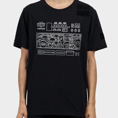 DRKN x Sau-Siege Black T-Shirt