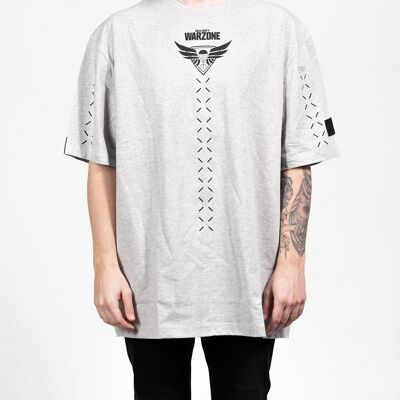 Warzone Crosshair Grey Oversized T-shirt