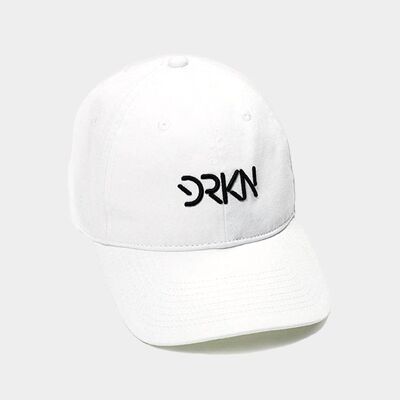 White DRKN Cap