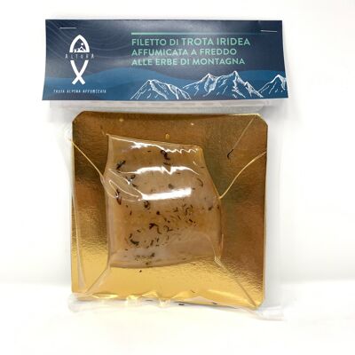 COLD smoked IRIDEA trout with mountain herbs - slice 100g