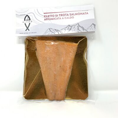 HOT smoked SALMONATA trout - 100g slice