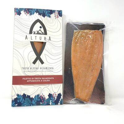 HOT smoked SALMONATA trout - Fillet 300g