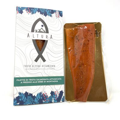 COLD smoked SALMONED trout with mountain herbs - 300g fillet