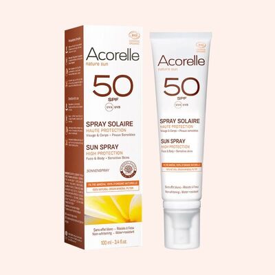 ACORELLE SPRAY SOLAIRE SPF 50 - 100 ml