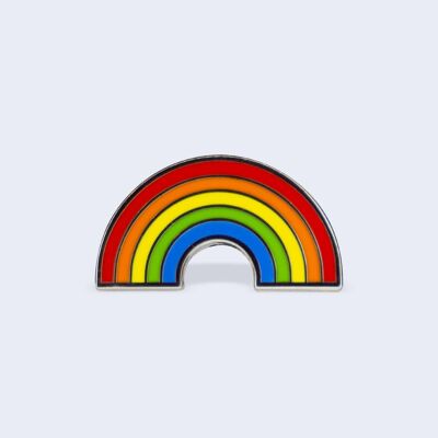 Broche en émail arc-en-ciel de fierté, broche LQBT, broche Queer, broche drapeau