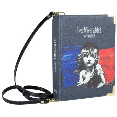 Grand sac à main livre Les Misérables