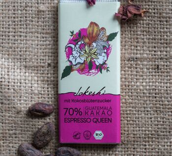 Espresso Queen - sucre de fleur de coco - 100% bio 1