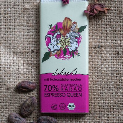 Espresso Queen - coconut blossom sugar - 100% organic