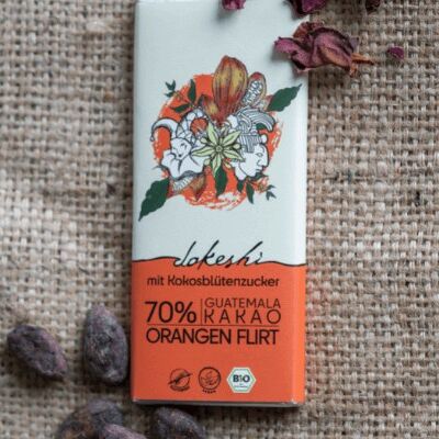 Orange Flirt - Coconut Blossom Sugar - 100% organic