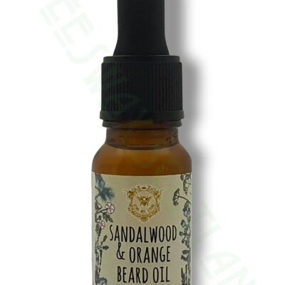 Sandalwood & Orange Beard Oil (10ml)