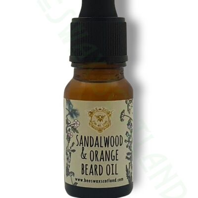 Sandalwood & Orange Beard Oil (10ml)