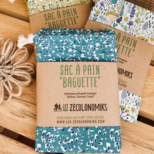 Sac à pain "baguette" - Création artisanale zéro déchet