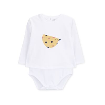 Body t-shirt long sleeve baby Chickenpox