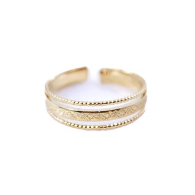 Clara Gold Plated Ring