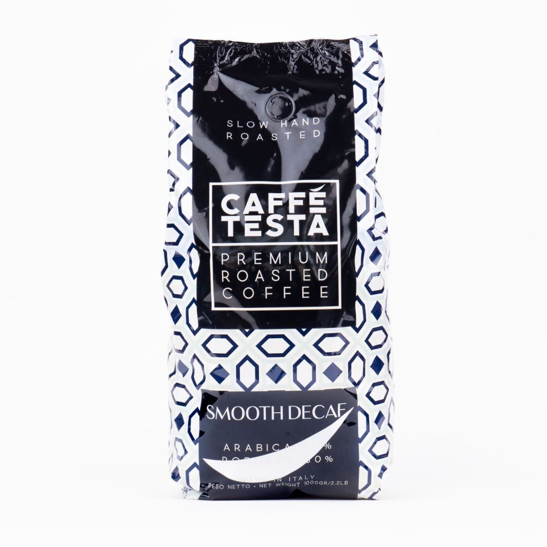 CAFFÈ TOSTATO IN GRANI DECAFFATO LISCIO