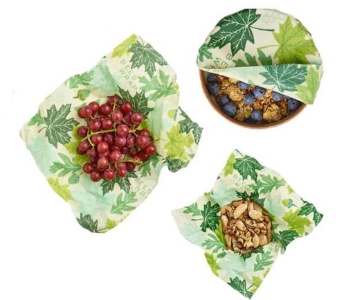 Bee's Wrap 3-pack Assorti Forest Floor