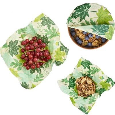 Bee's Wrap 3-pack Assorti Forest Floor