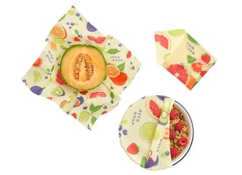 Bee's Wrap 3-pack assorti Fresh Fruit