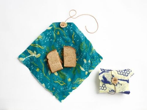 Bee's wrap Sandwich "Wildlife" 2-pack