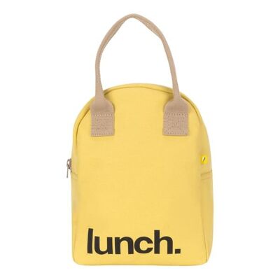 Fluf bags - Zipper Lunch - YELLOW
