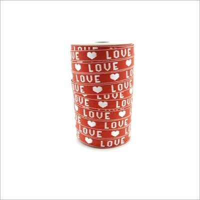 Festival-Armbandjes  lint - LOVE -20 meter