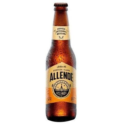 Bottiglia di birra - Allende Golden Ale - 355 ml -4,5% di alcol