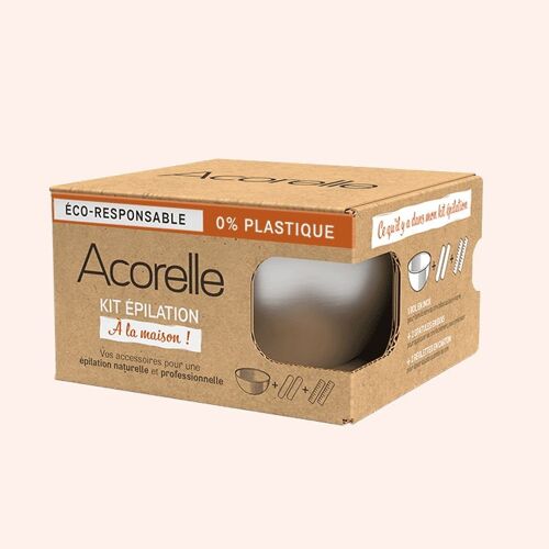 ACORELLE HAIR REMOVAL KIT FOR CIRE ROYAL BALLS