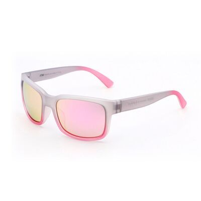 Umweltfreundliche Birdie-Sonnenbrille – Durchscheinend/Pink