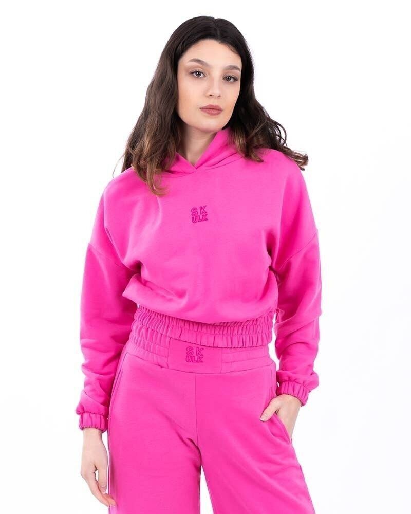 Felpa con cappuccio Basic SK Rosa