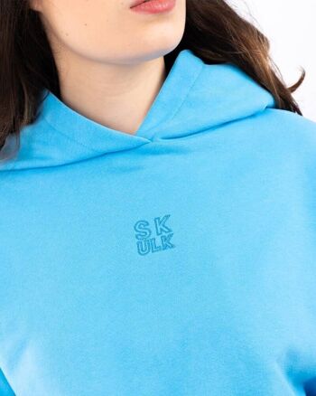 Sweat à capuche Basic SK Bleu 4